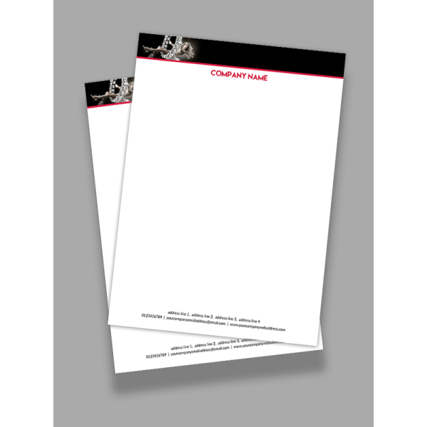 Textiles Letterhead