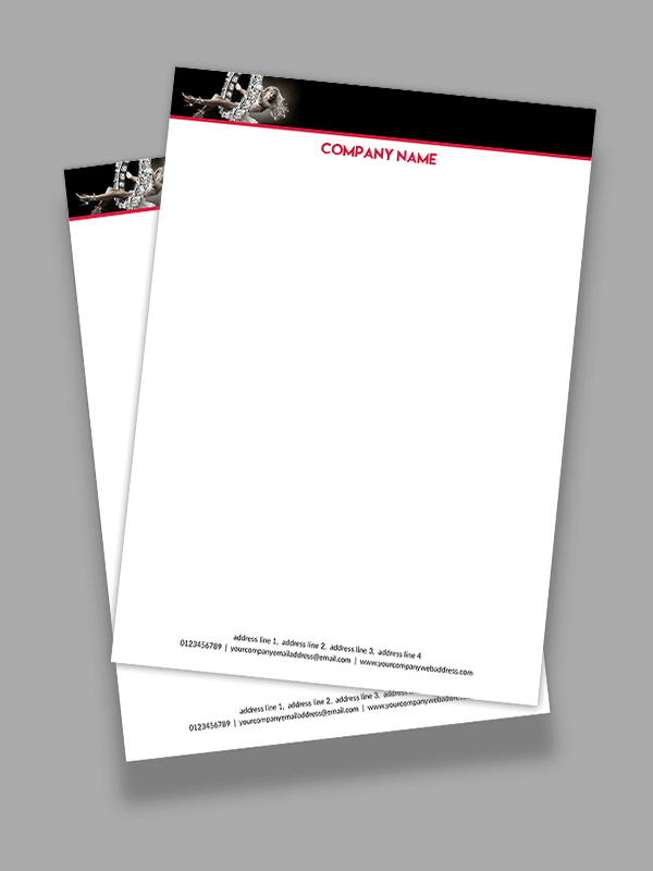 Textiles Letterhead