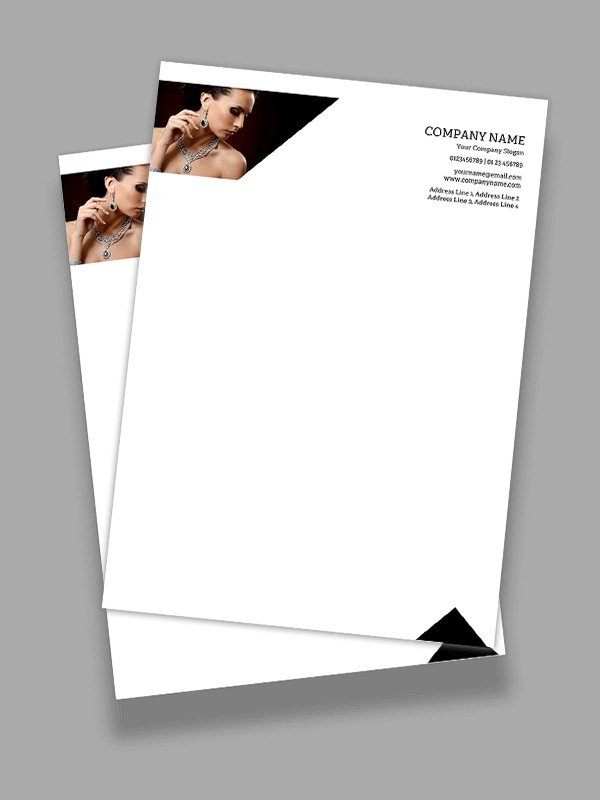 Yellow Letterhead