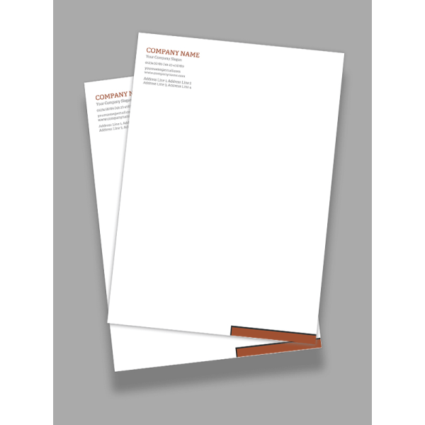 Personaized Letterhead
