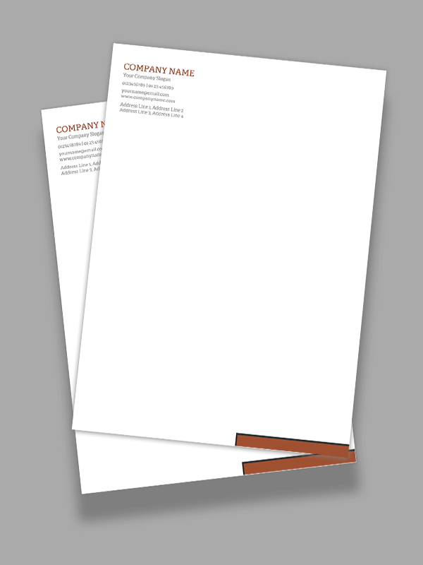 Personaized Letterhead
