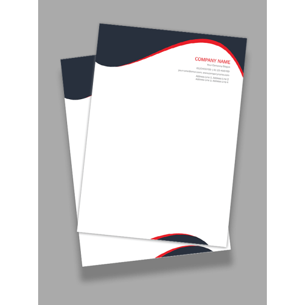 Floral Letterhead