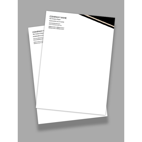 Contractor Letterhead