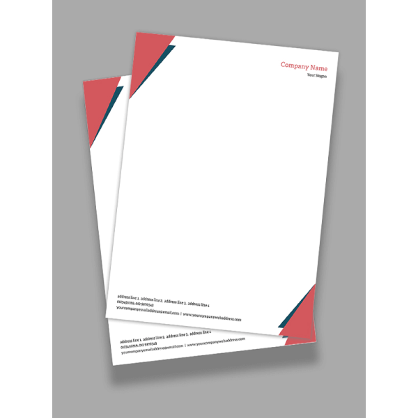 Builder Letterhead
