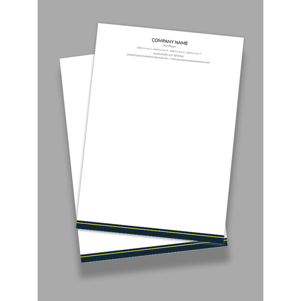 Plain Letterhead