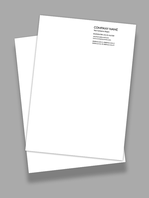 Creamish Letterhead