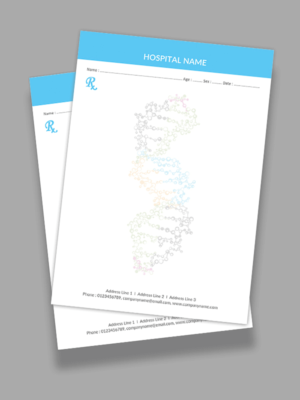 Neurologist Prescription Pad Design
