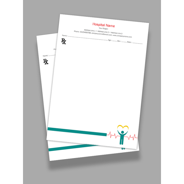Dietitian Prescription Pad Design