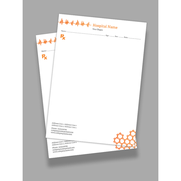 Neurosurgeon Prescription Pad Design