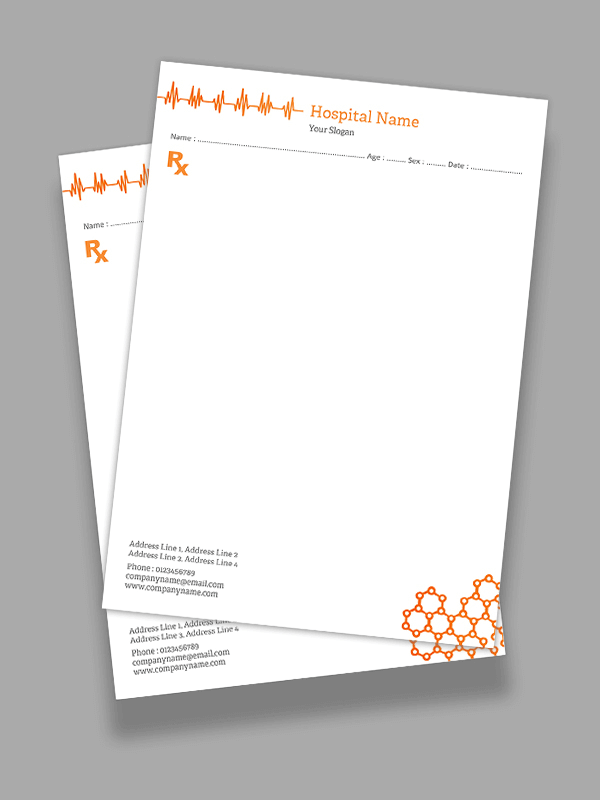 Neurosurgeon Prescription Pad Design