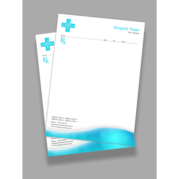 Doctors Prescription Pad Design