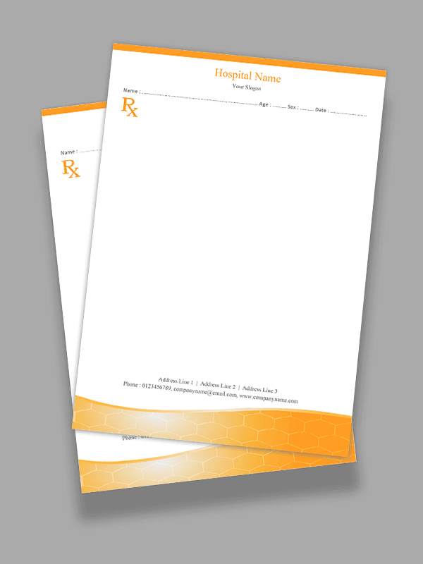 Simple Prescription Pad Design