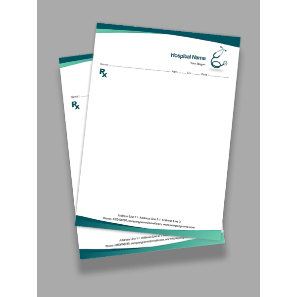 Premium Prescription Pad Design
