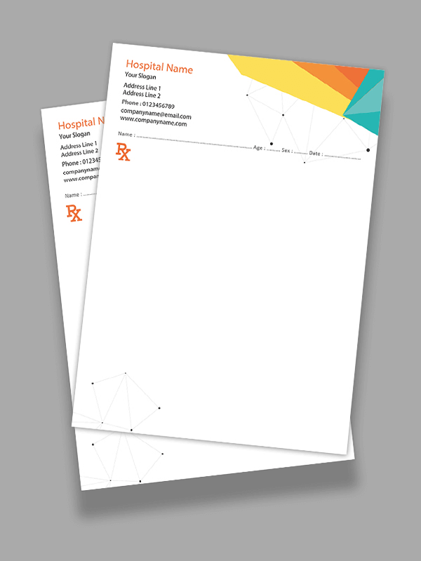 Premium Prescription Pad Design