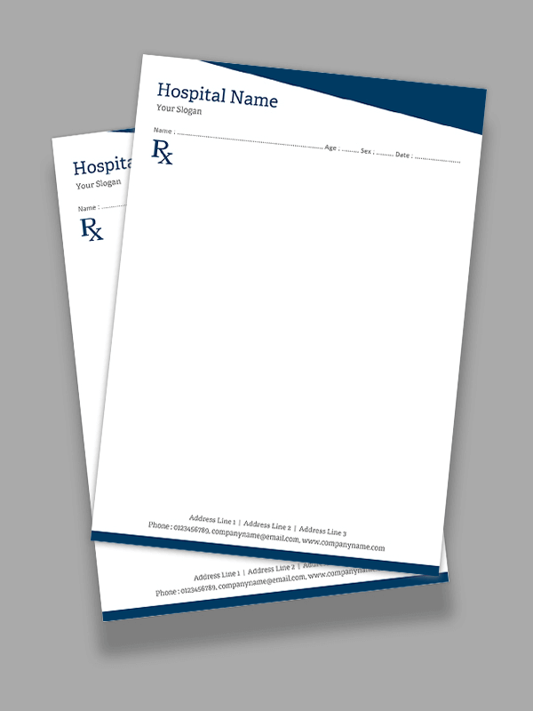Premium Prescription Pad Design