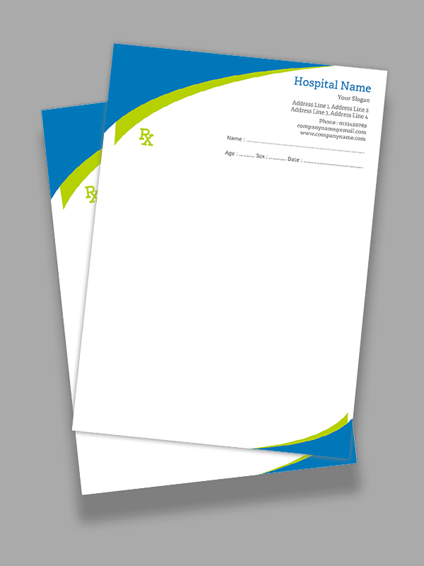 Premium Prescription Pad Design