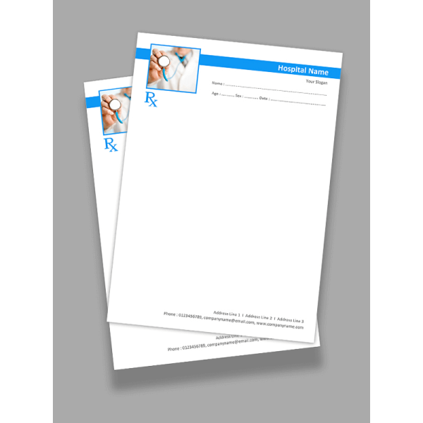Physician Prescription Pad Design