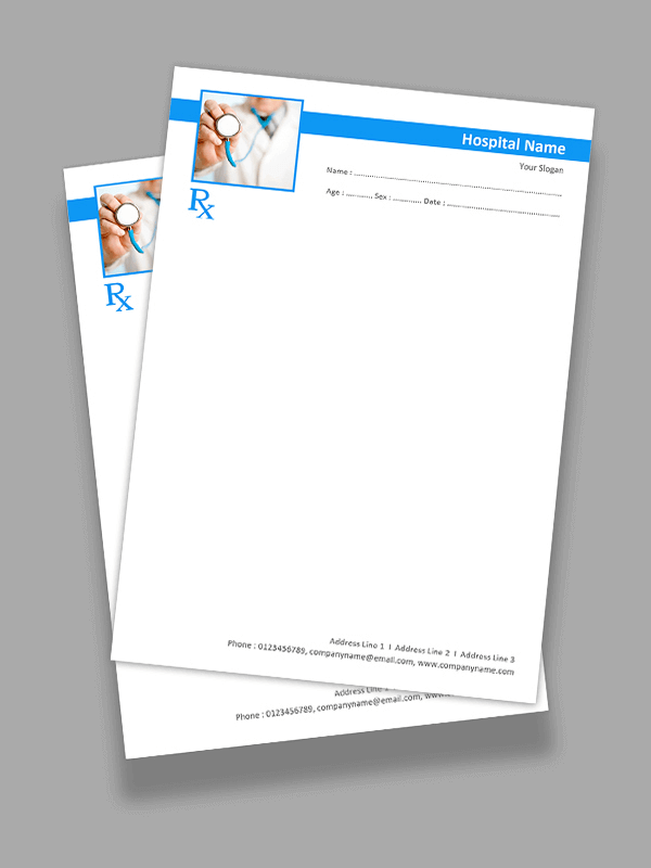 Physician Prescription Pad Design