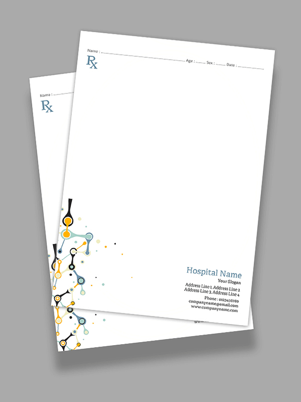neurologist Prescription Pad Design