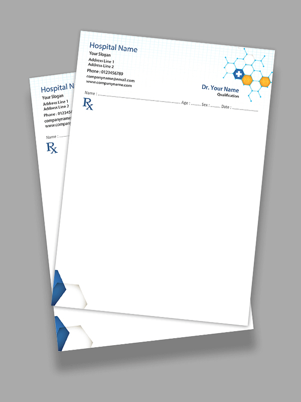 neurologist Prescription Pad Design