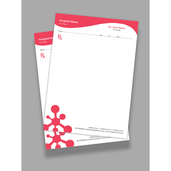 Neurosurgeon Prescription Pad Design