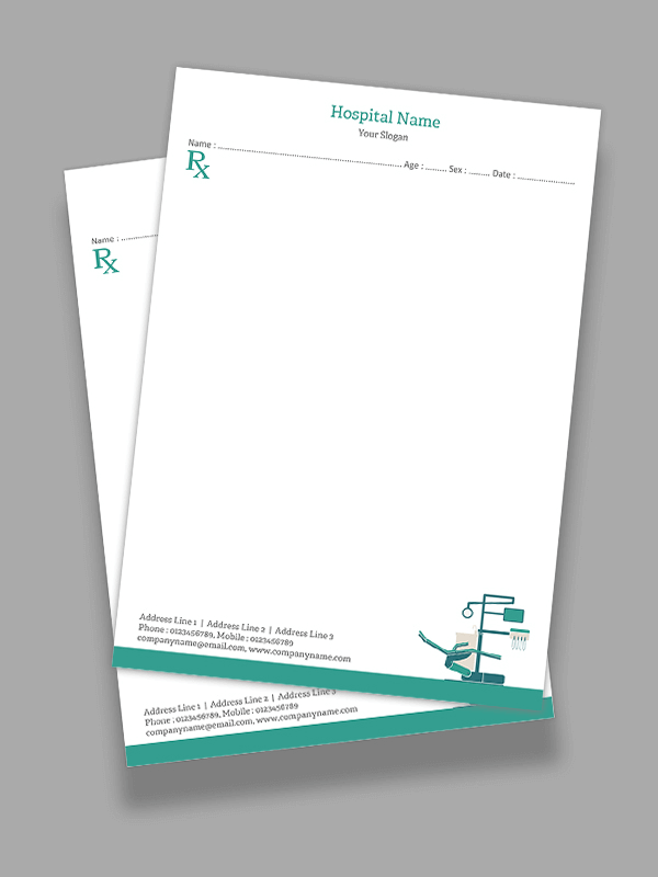 Creative Prescription Pad Design