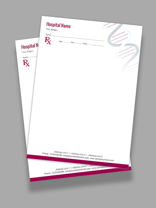neurologist Prescription Pad Design