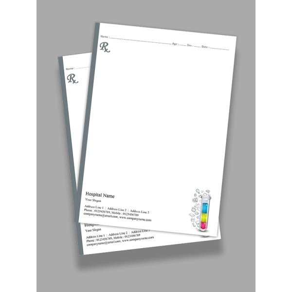 Premium Prescription Pad Design