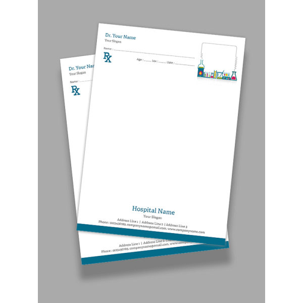 Laboratory Prescription Pad Design