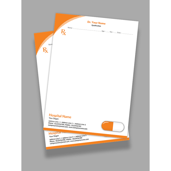 Simple Prescription Pad Design