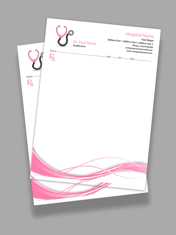 Creative Prescription Pad Design