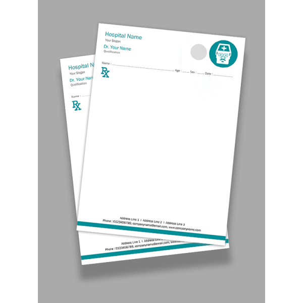 Premium Prescription Pad Design