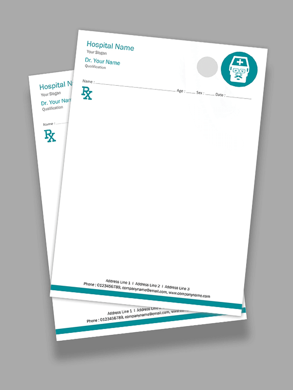 Premium Prescription Pad Design