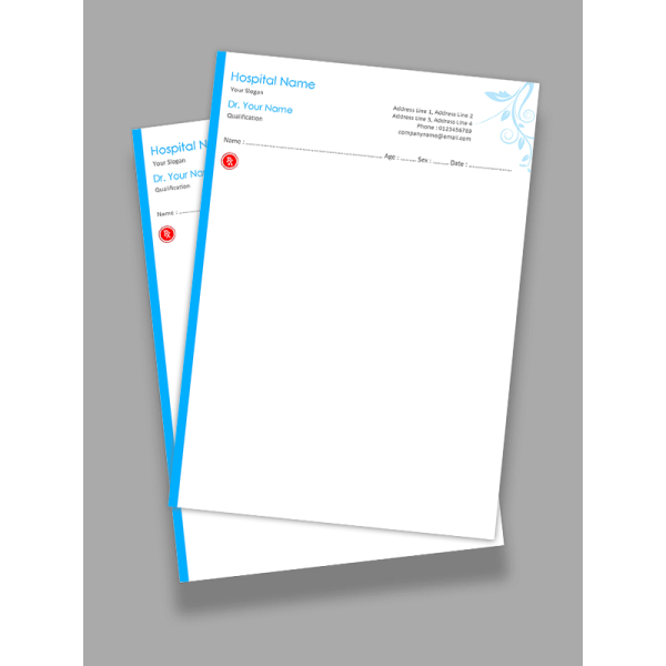 Premium Prescription Pad Design