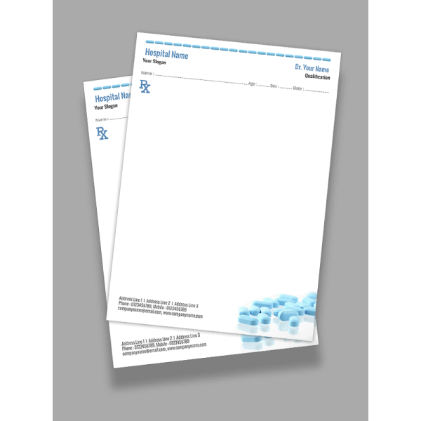 Simple Prescription Pad Design
