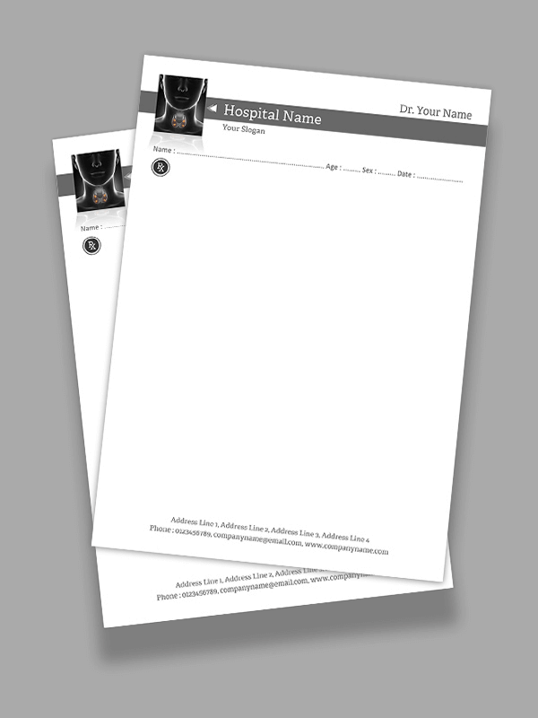 Endocrinologist Prescription Pad Design