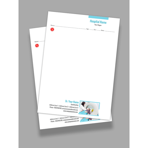 Radiologist Prescription Pad Design