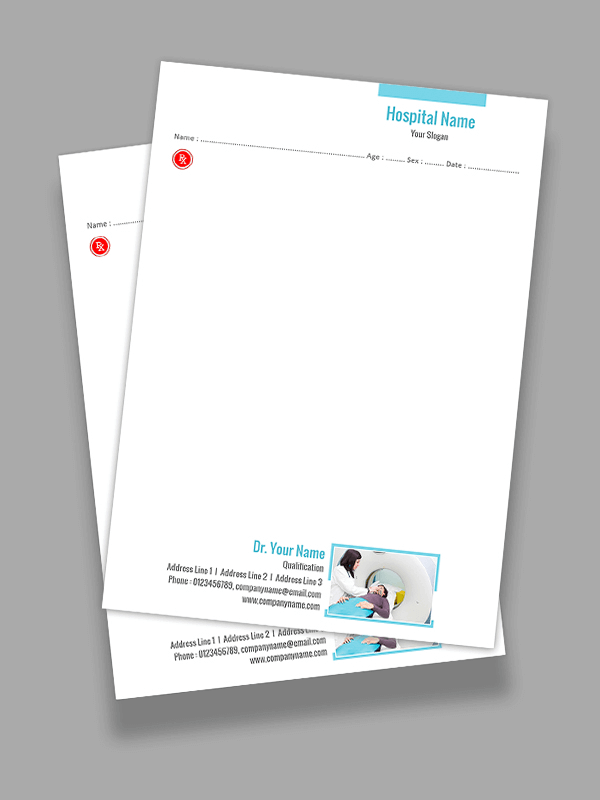 Radiologist Prescription Pad Design