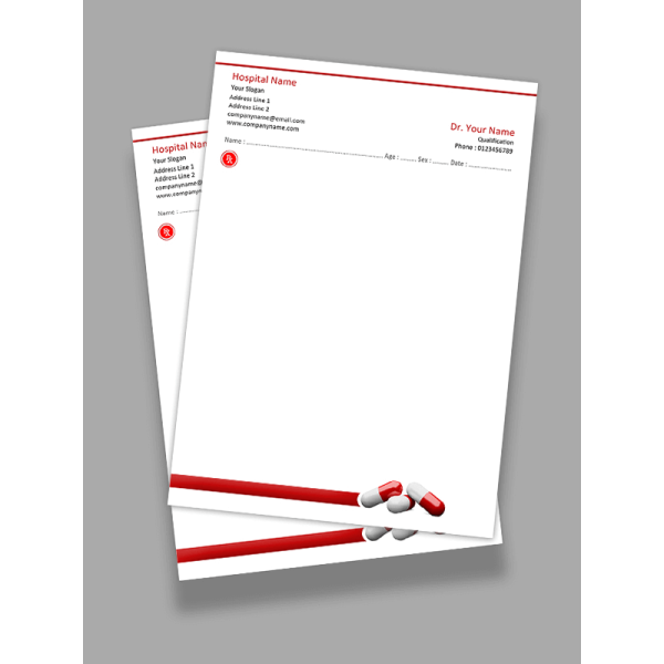Simple Prescription Pad Design