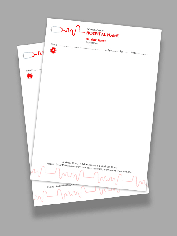 Simple Prescription Pad Design
