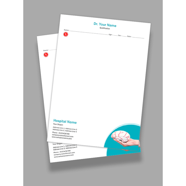 neurologist Prescription Pad Design