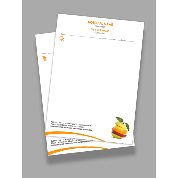 Premium Prescription Pad Design