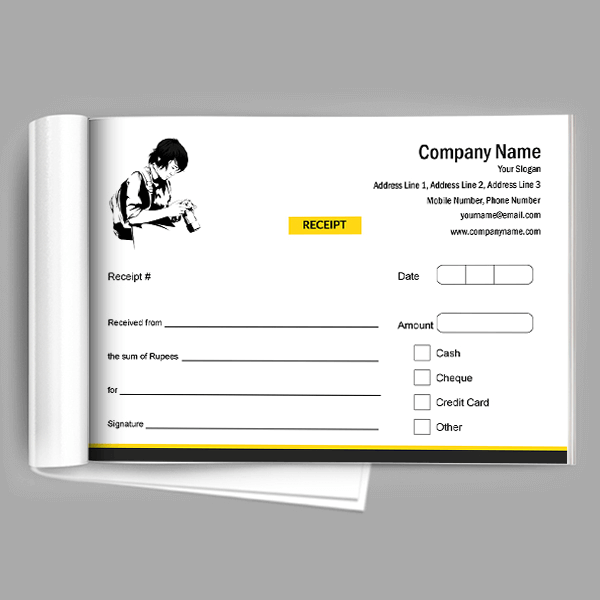 Photography Receipt Design