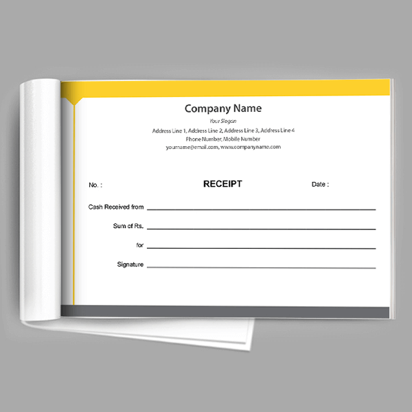 Consultancy  Receipt Design