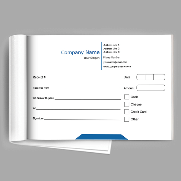 IT Company  Receipt Design