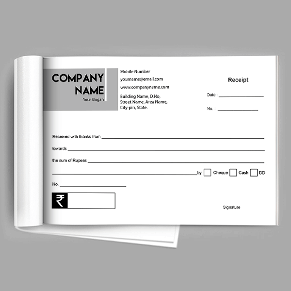 Advocate Receipt Design