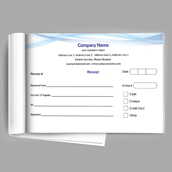 IT Company  Receipt Design