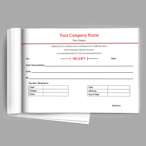 Professional  Receipt Design