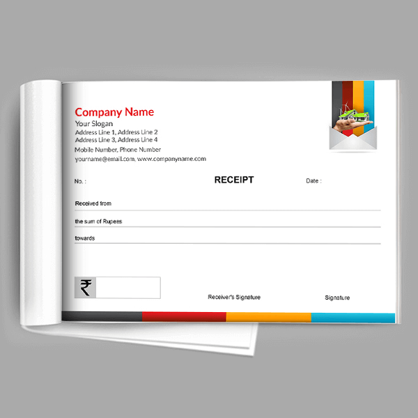 Construction Company  Receipt Design