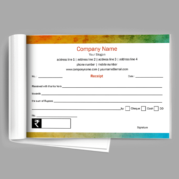 Premium  Receipt Design